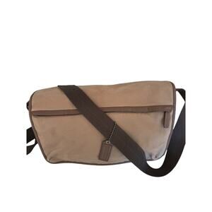 COACH Camden Canvas Brown Canvas Messenger Bag‎ 70829